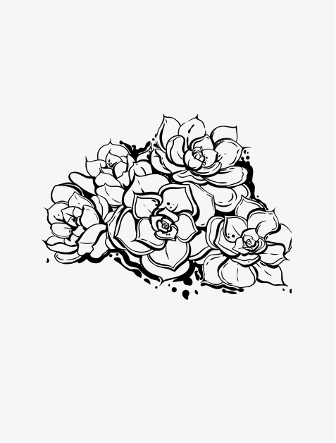 Everlasting Growth by K.G. temporary tattoo