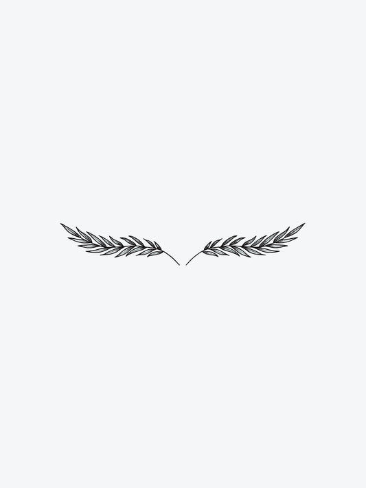 Laurel Branch temporary tattoo