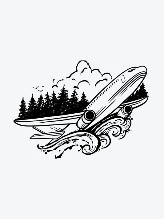 Boundless Journey by Kateryna temporary tattoo