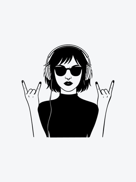 Rock It temporary tattoo
