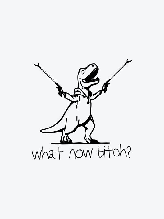 What Now Bitch temporary tattoo