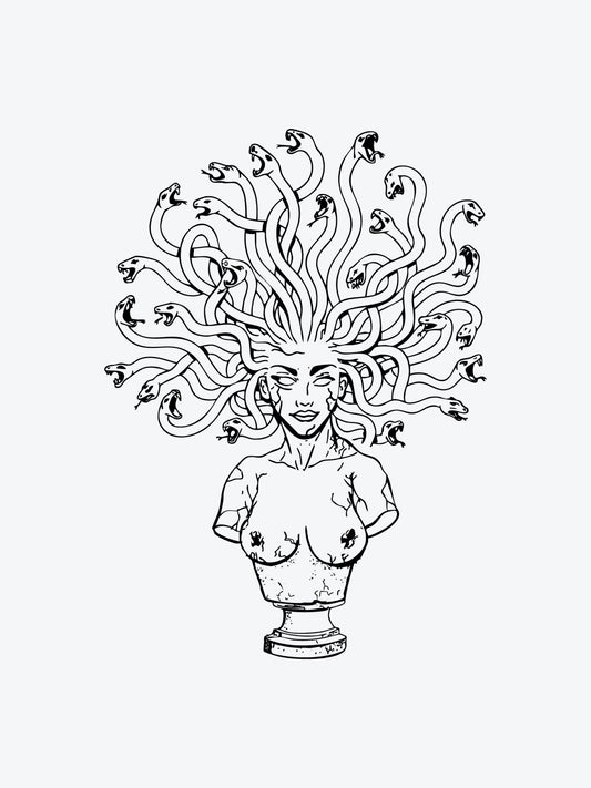 Medusa Exclusive temporary tattoo