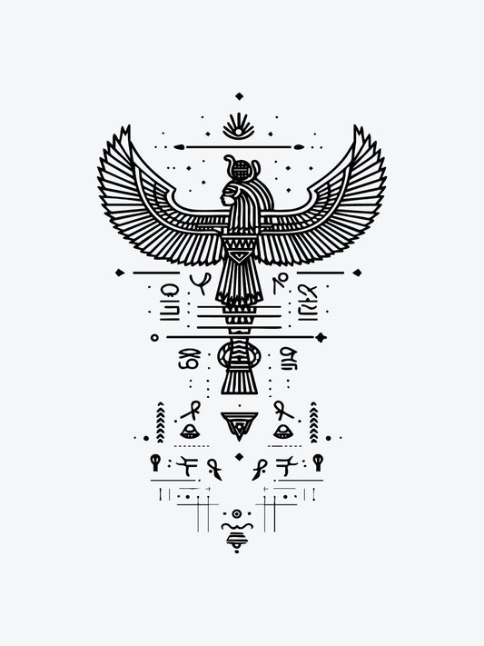 Pure Egypt temporary tattoo