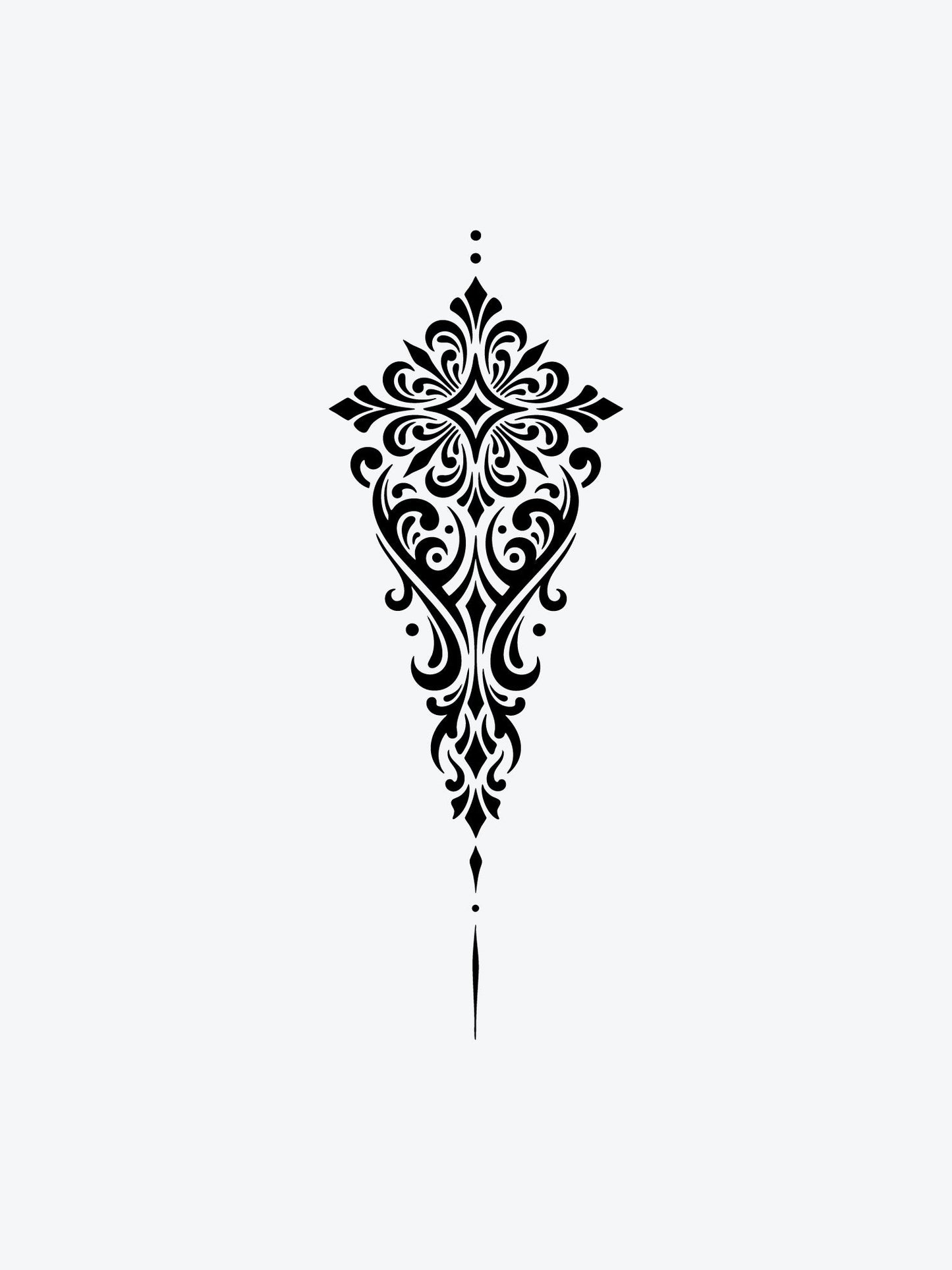 Woman Tribal by Mauricio Amaya temporary tattoo