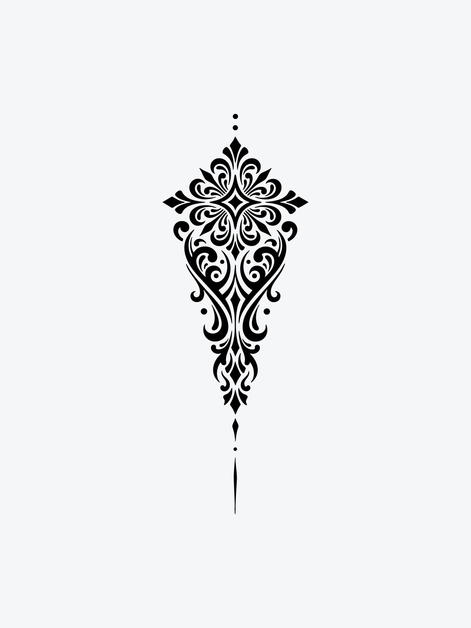 Woman Tribal by Mauricio Amaya temporary tattoo