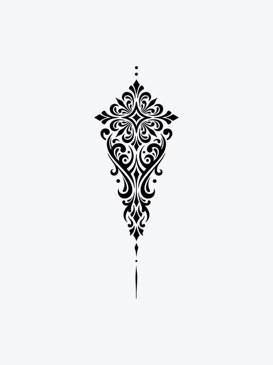 Woman Tribal by Mauricio Amaya temporary tattoo