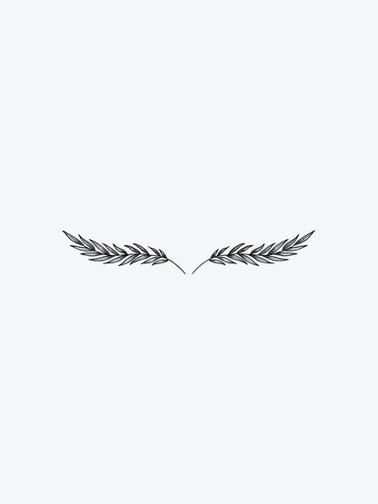 Laurel Branch temporary tattoo