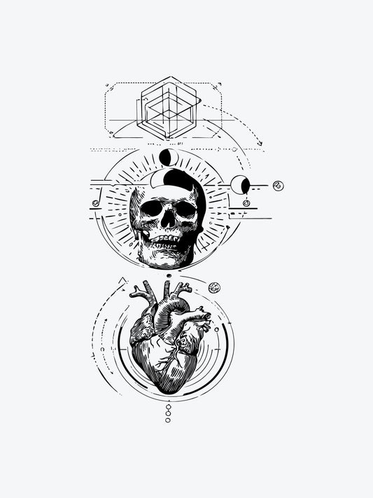 Dead Culture temporary tattoo