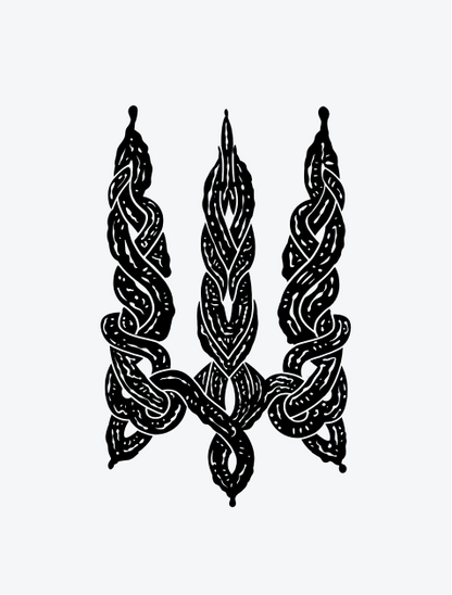 Ukrainian Spirit by K.G. temporary tattoo