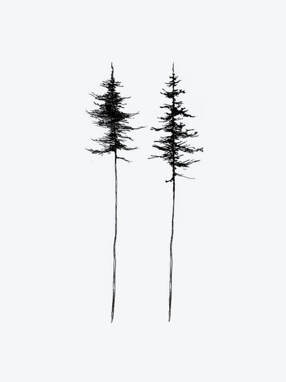 Tree Duo(2 Tattoos) temporary tattoo