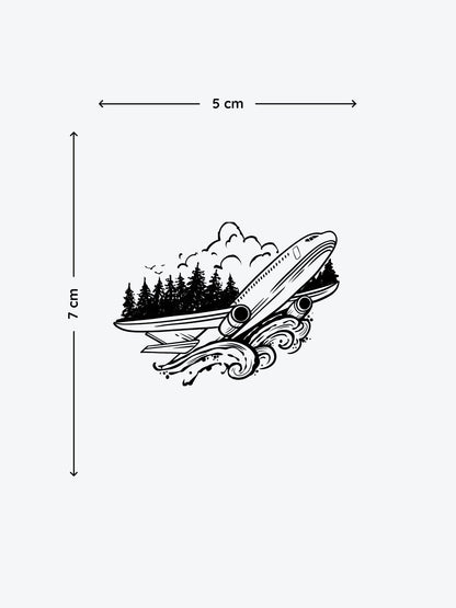 Boundless Journey by Kateryna temporary tattoo