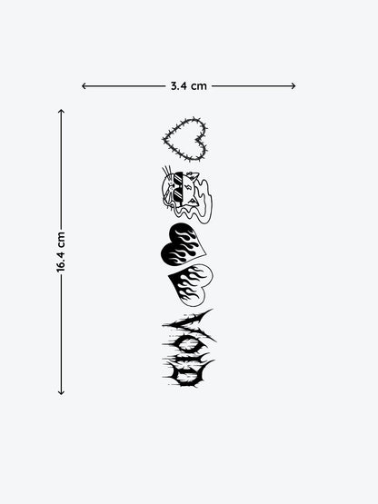 Random Bundle temporary tattoo