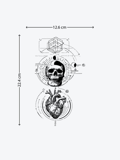 Dead Culture temporary tattoo