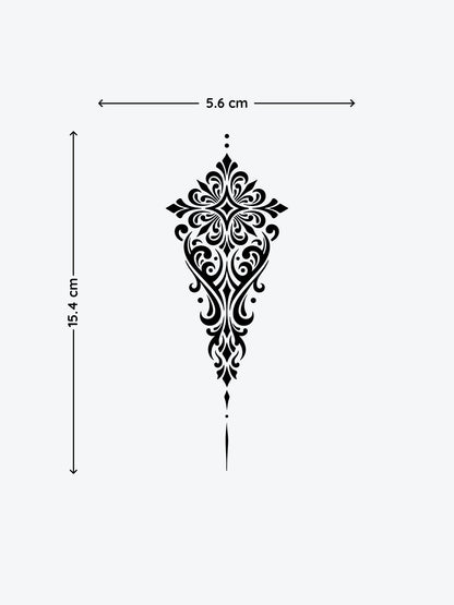 Woman Tribal by Mauricio Amaya temporary tattoo