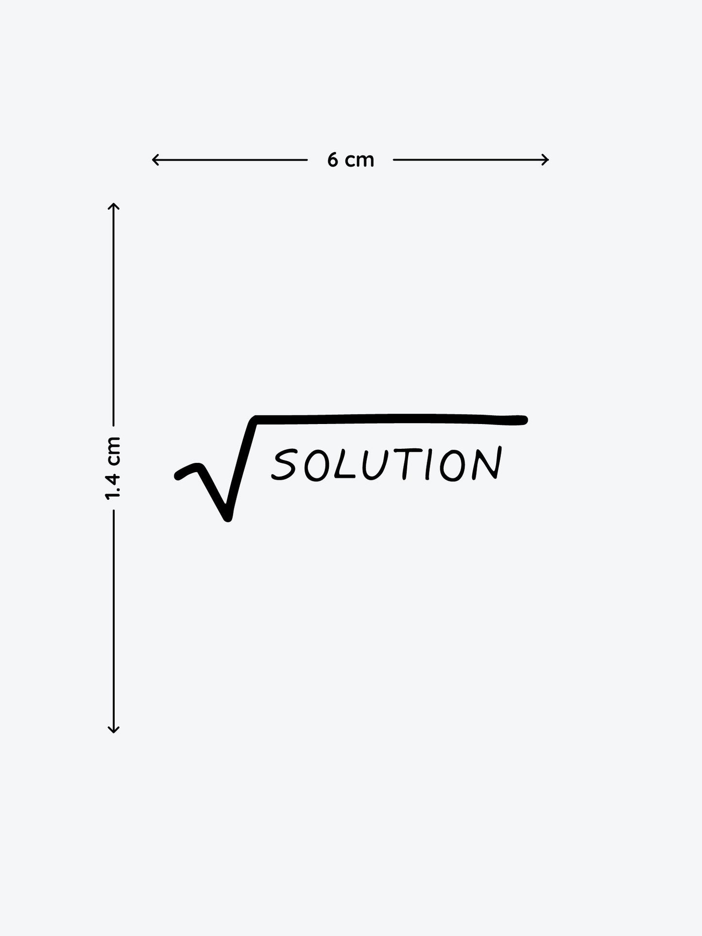 Solution temporary tattoo