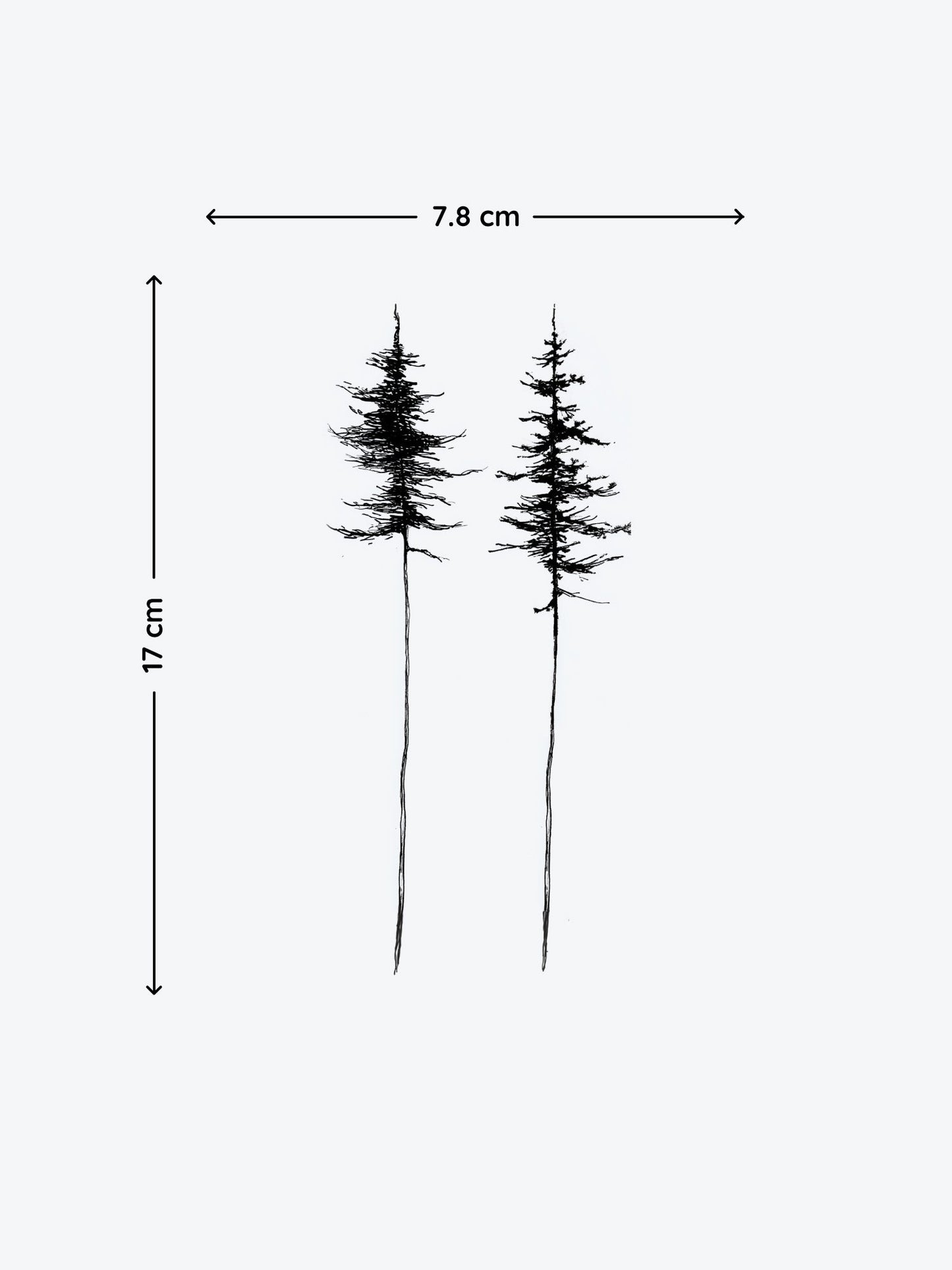 Tree Duo(2 Tattoos) temporary tattoo