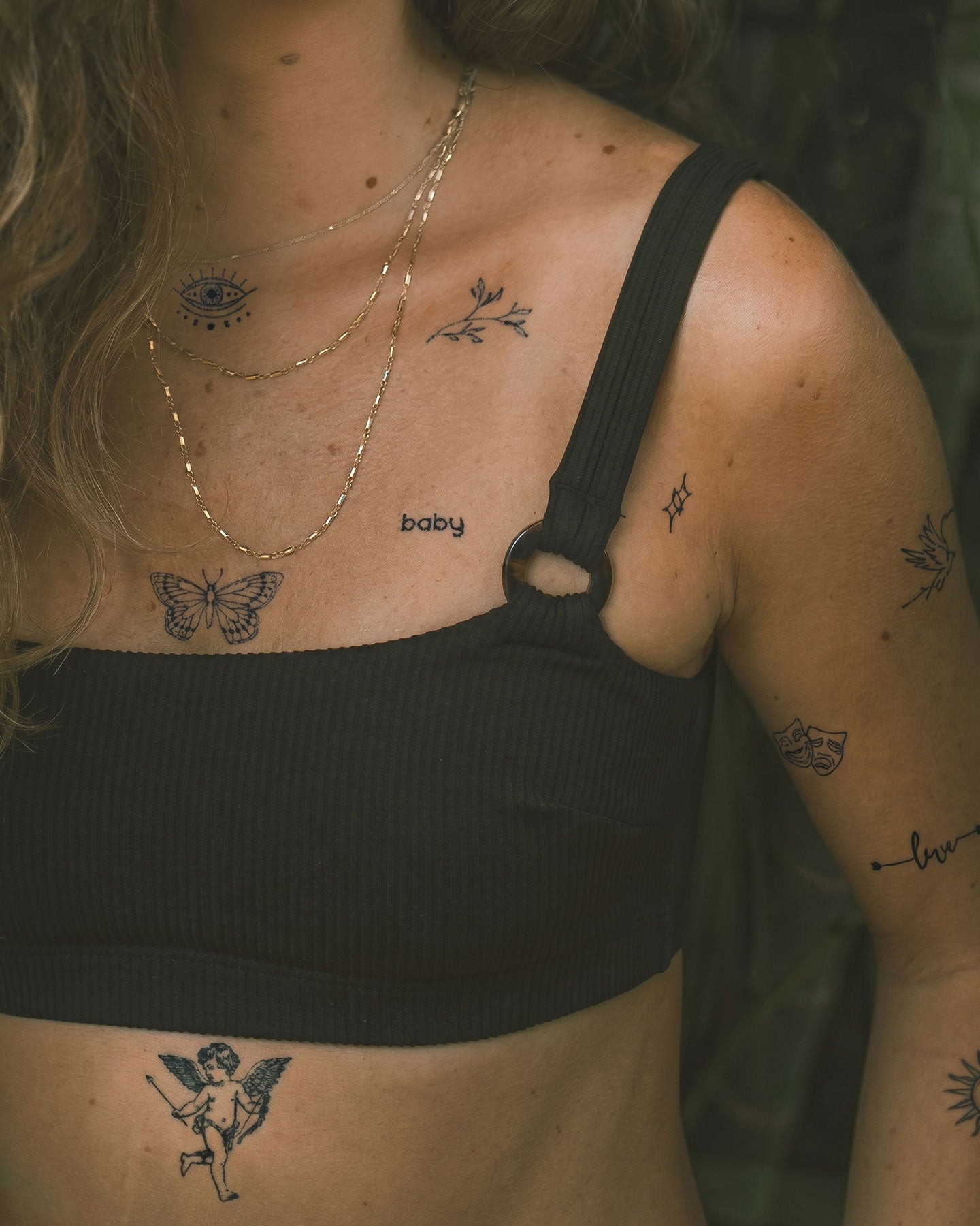 Abstract Bundle (16 Tattoos) temporary tattoo
