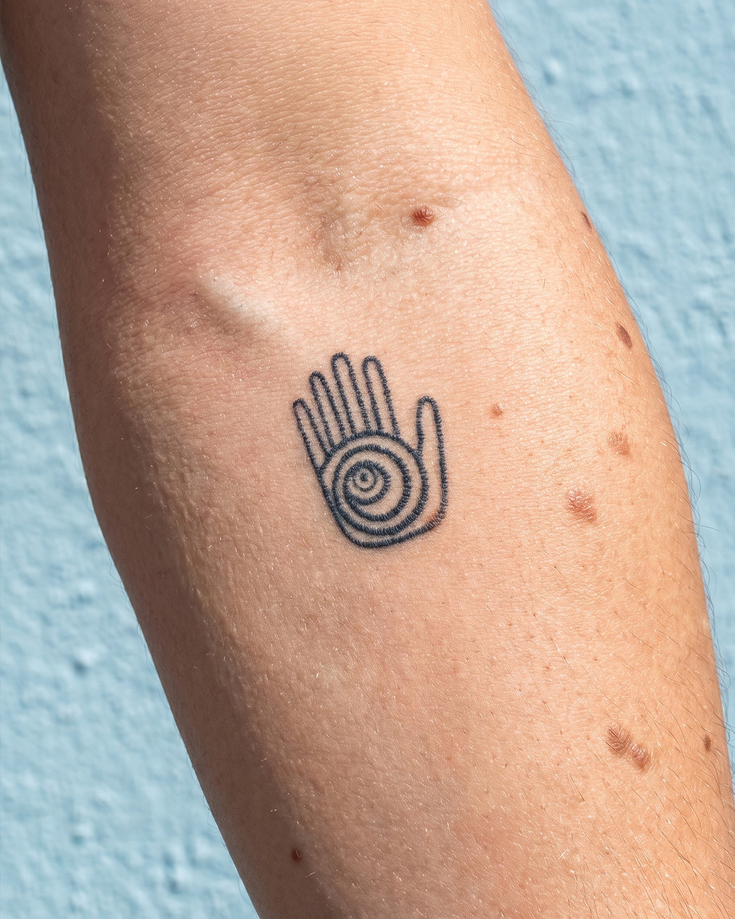 Abstract Hand temporary tattoo
