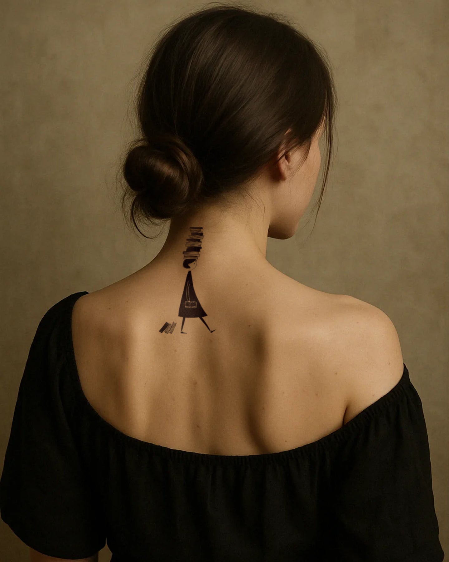 Academic Collapse temporary tattoo