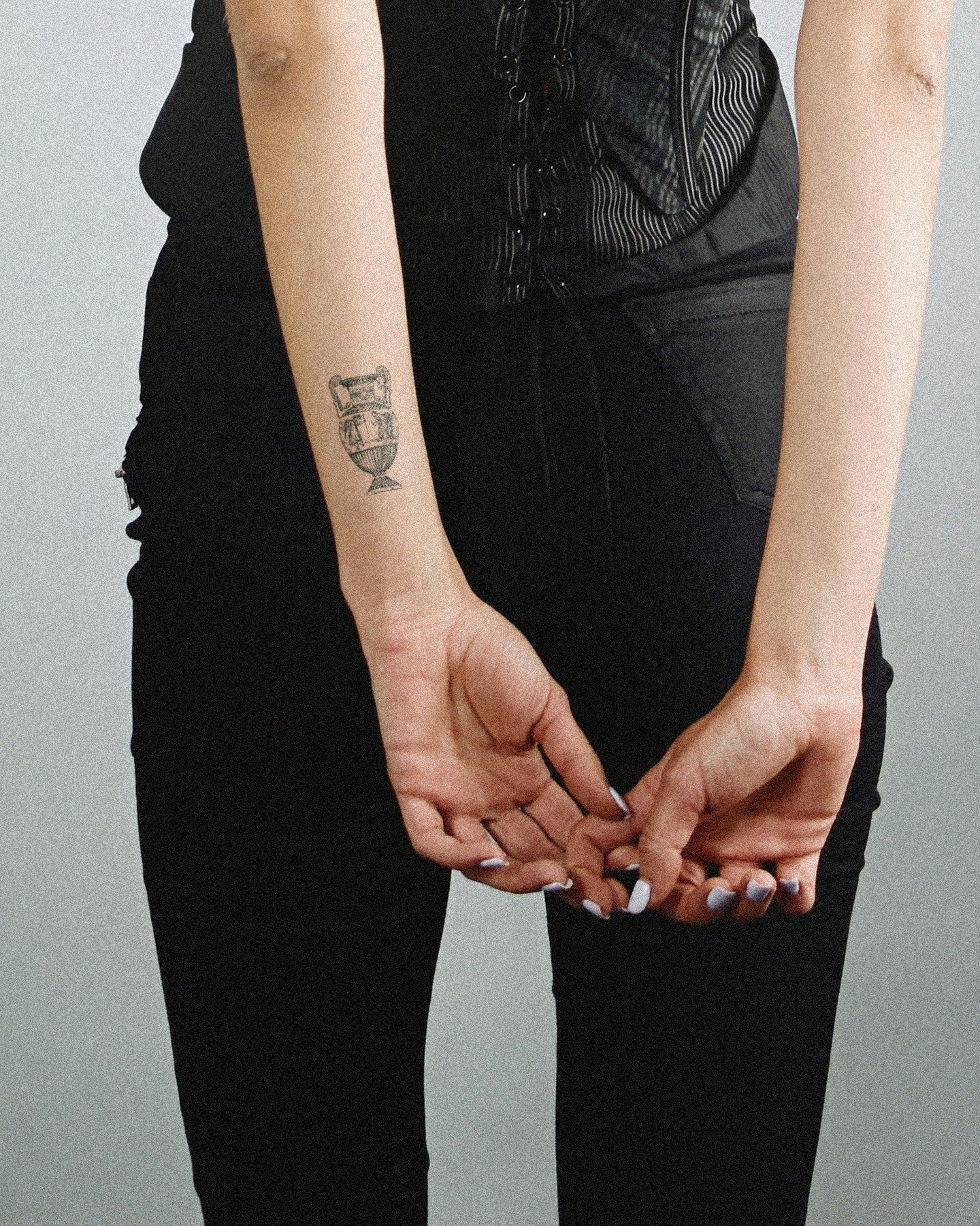 Ancient Vase temporary tattoo