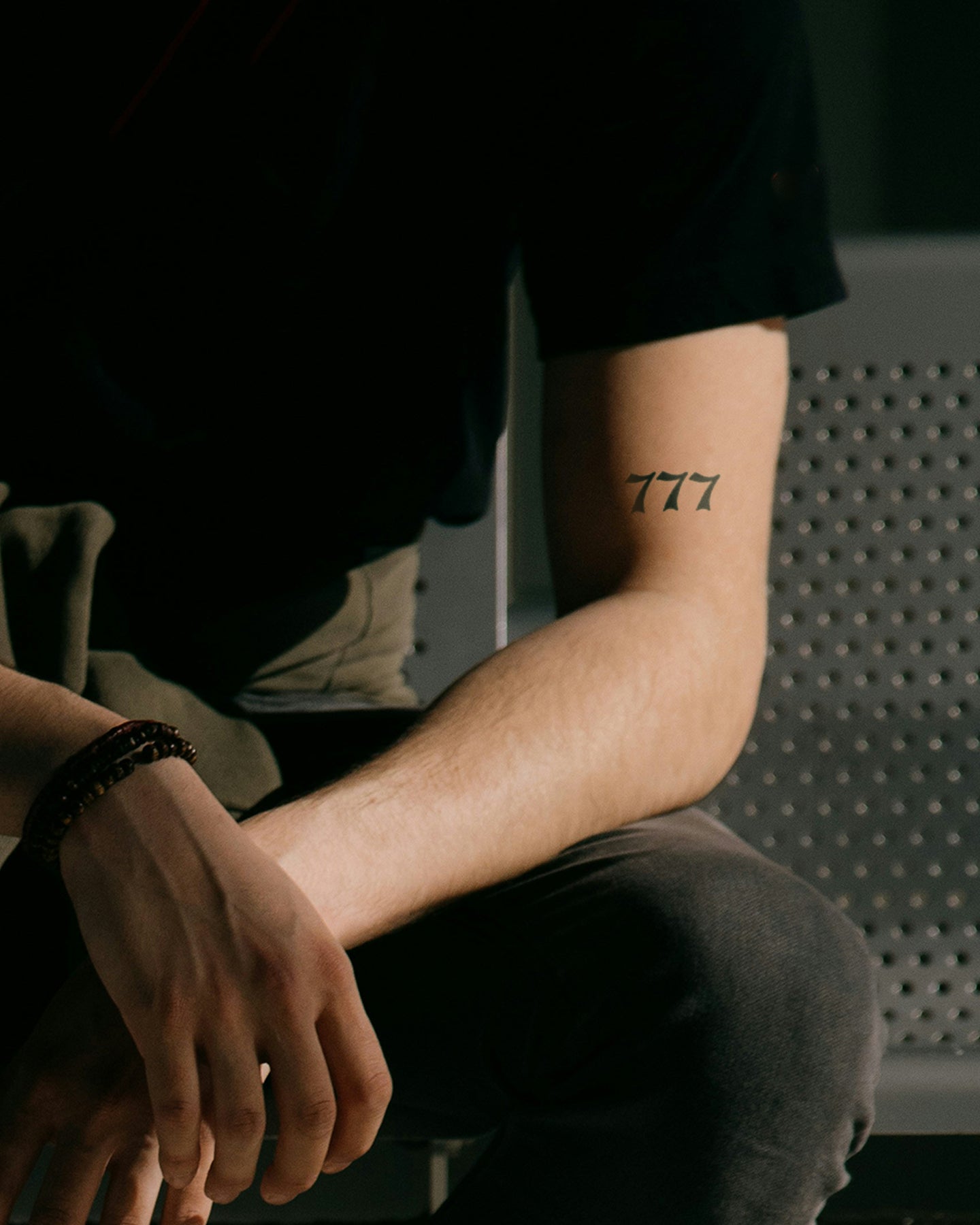 Angel Number Modern temporary tattoo