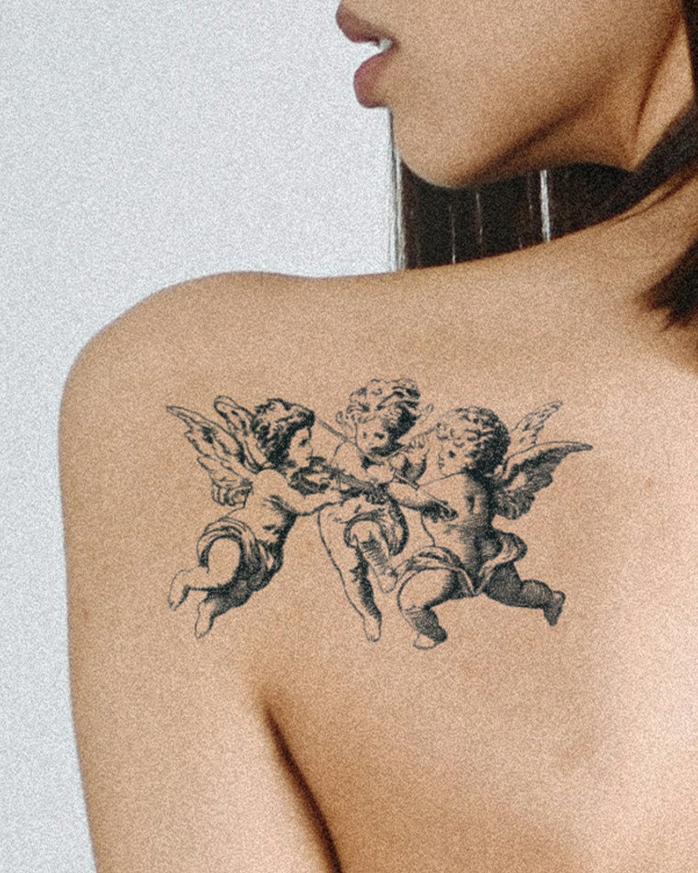 Angel Symphonie temporary tattoo