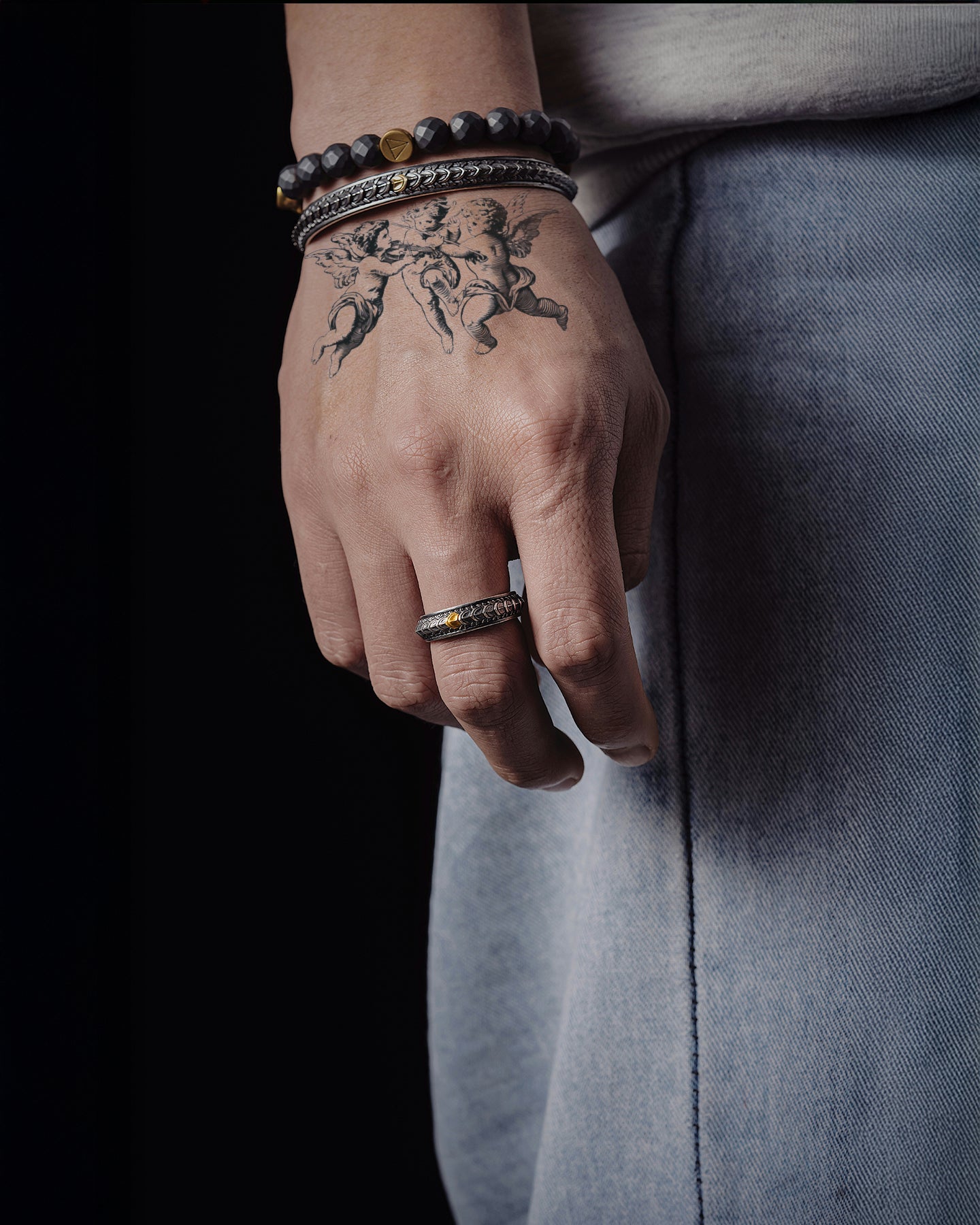 Angel Symphonie temporary tattoo