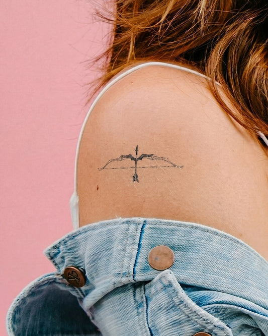 Arch temporary tattoo