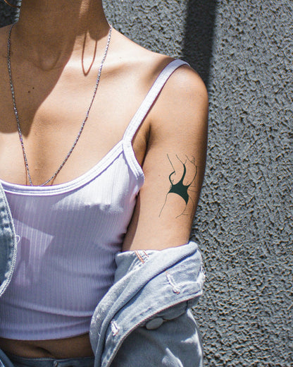Beach Feelings temporary tattoo