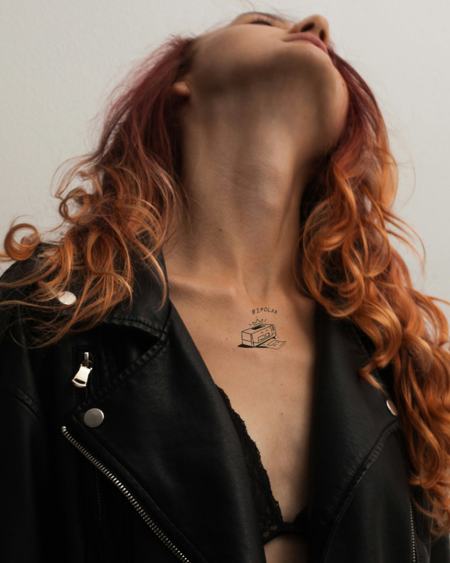 Bipolar temporary tattoo