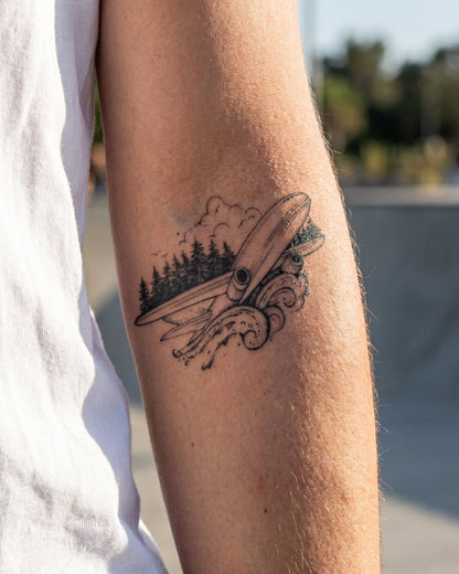 Boundless Journey by Kateryna temporary tattoo