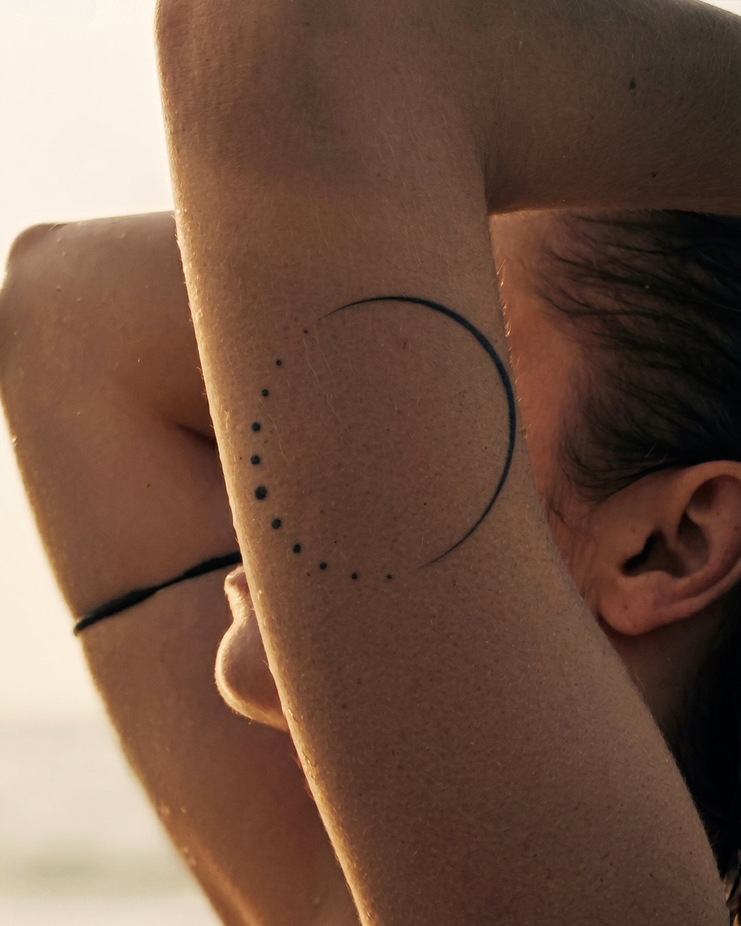 Cosmic Pulse temporary tattoo