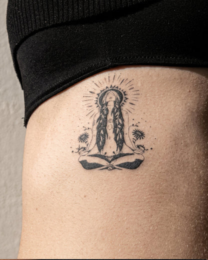 Daybreak Beauty temporary tattoo