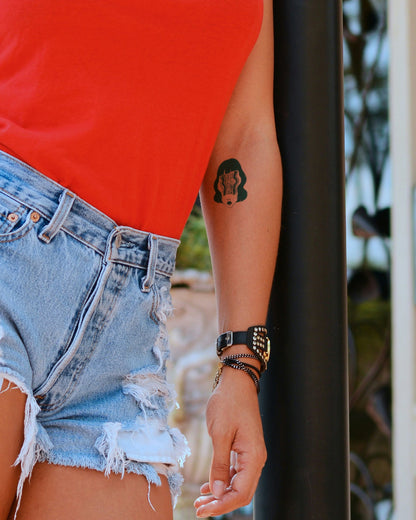 Dissolve Me Gently temporary tattoo