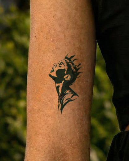 Dissolving Soul temporary tattoo