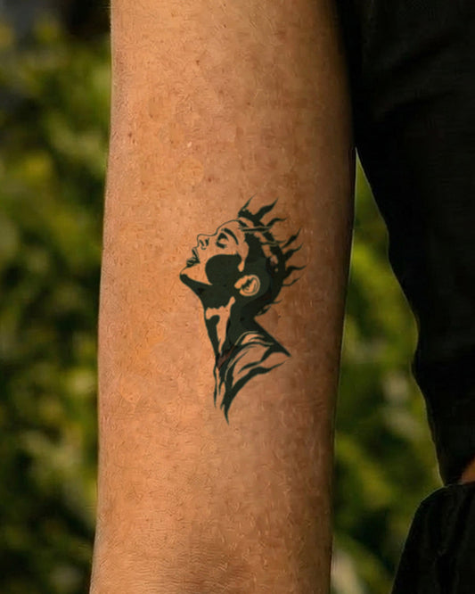 Dissolving Soul temporary tattoo