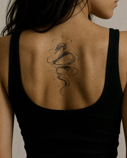 Dragon Special temporary tattoo