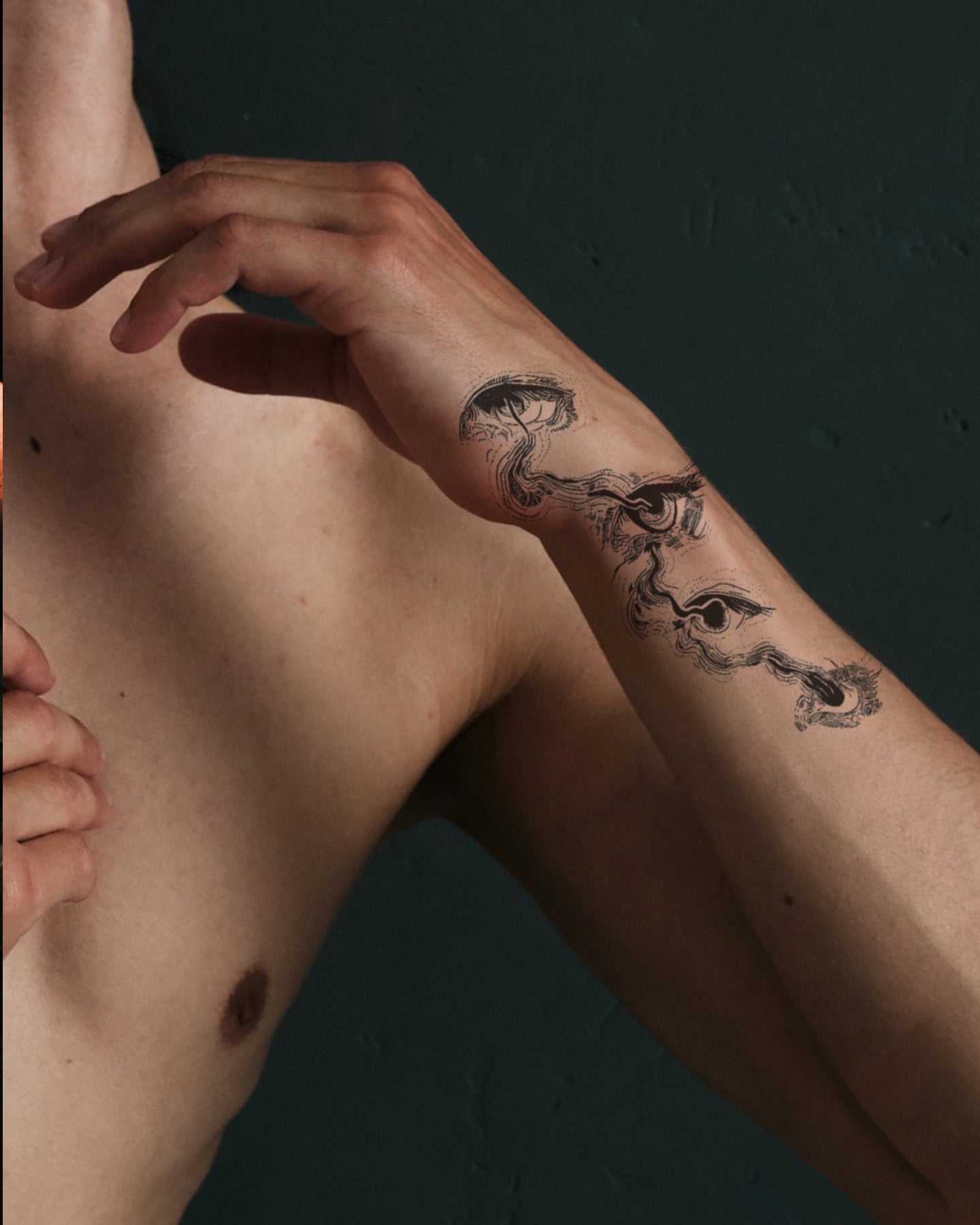 Eye Conscioussnes temporary tattoo