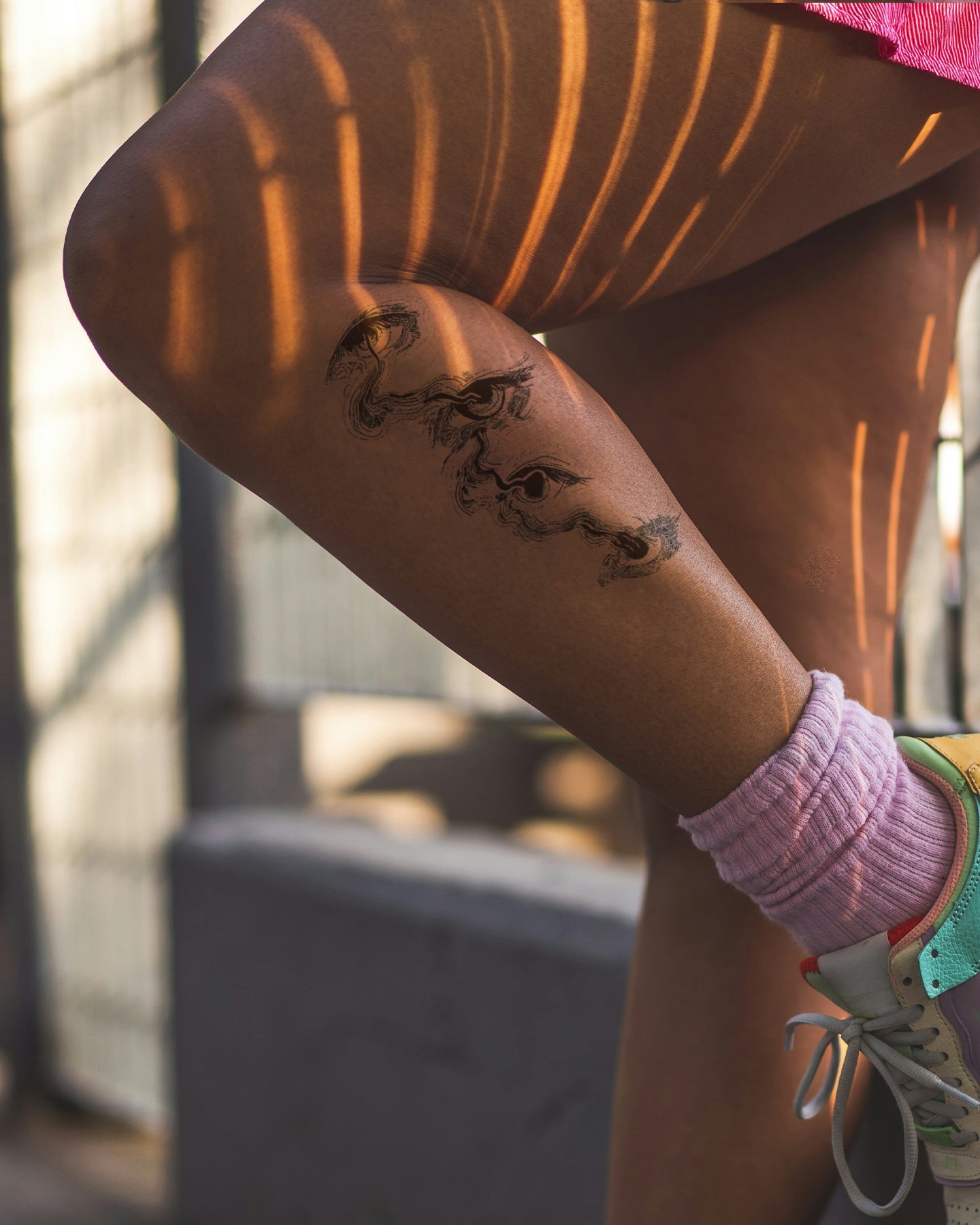 Eye Conscioussnes temporary tattoo