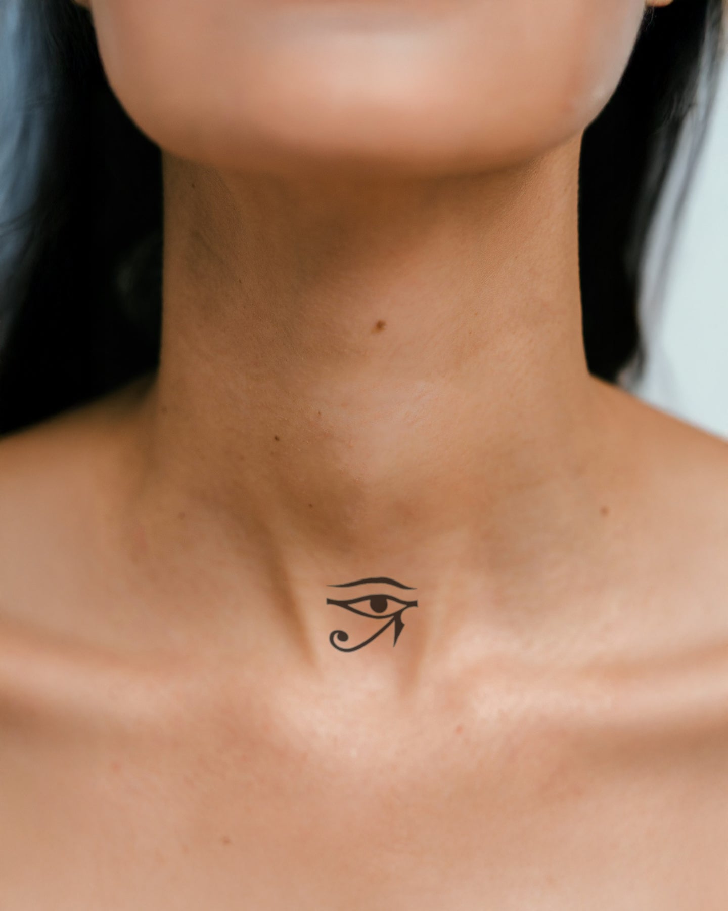 Eye of Horus temporary tattoo