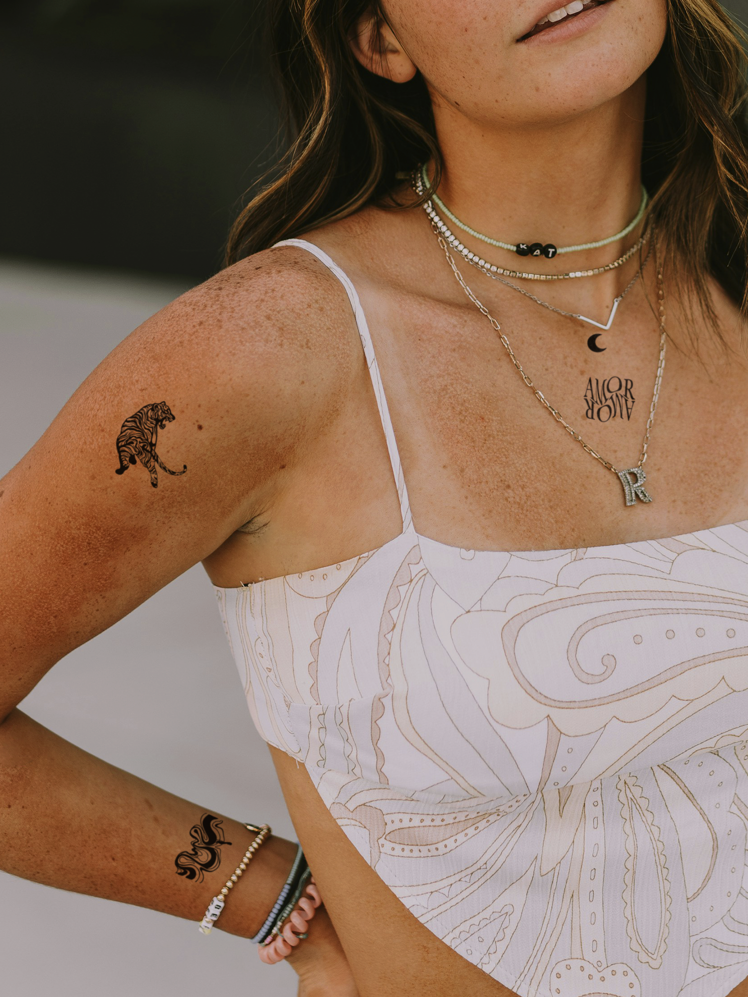 Fluid Contemporary Bundle(4 Tattoos) temporary tattoo