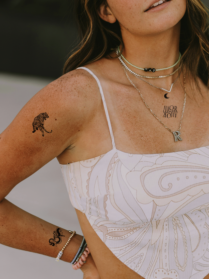 Fluid Contemporary Bundle(4 Tattoos) temporary tattoo