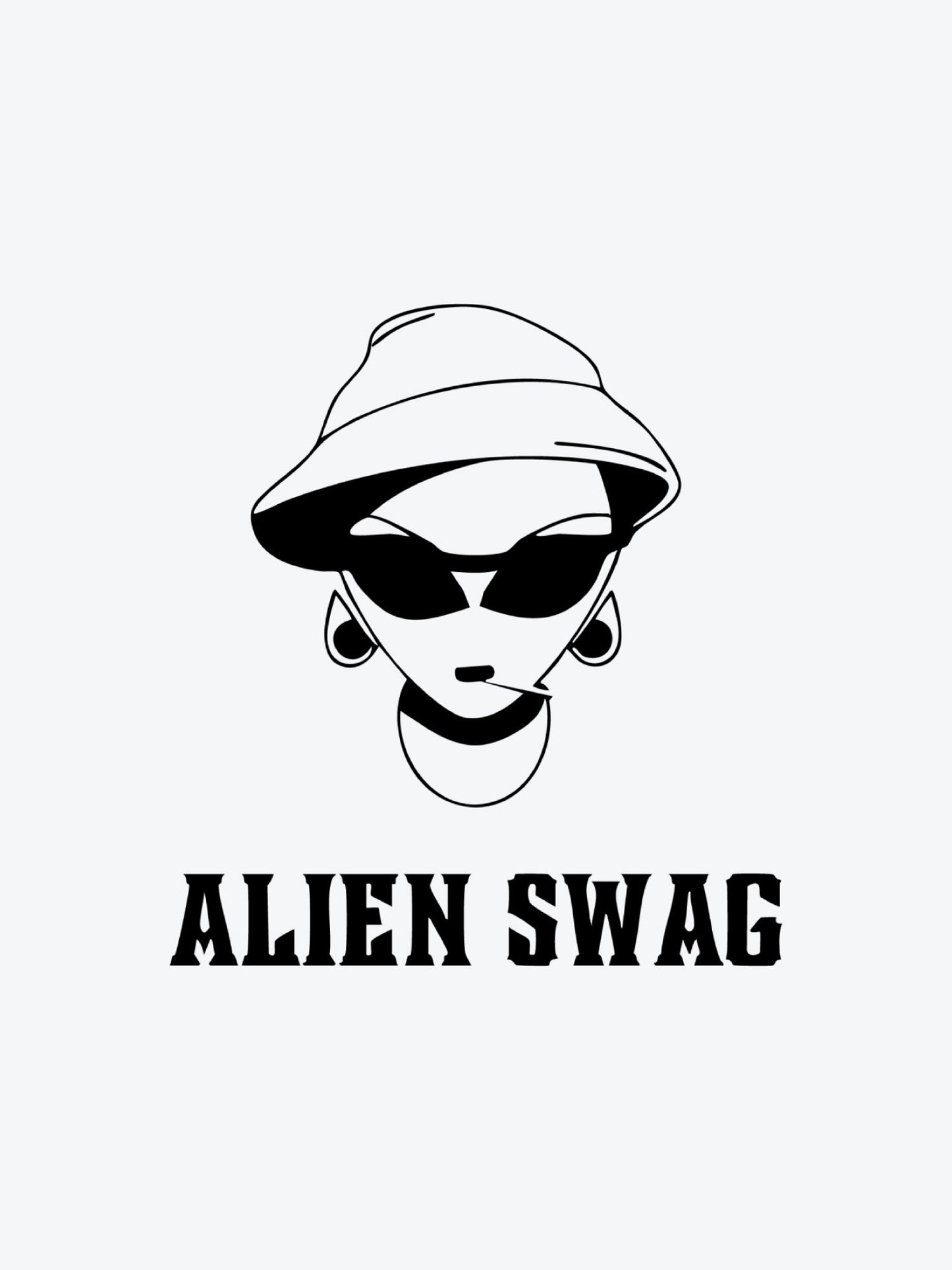 Alien Swag by Mr B temporary tattoo