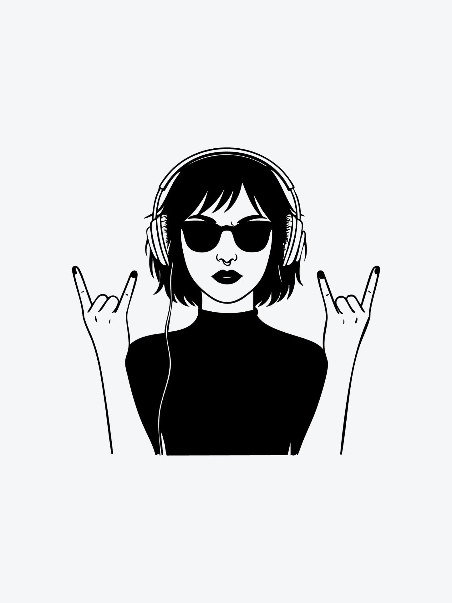 Rock It temporary tattoo