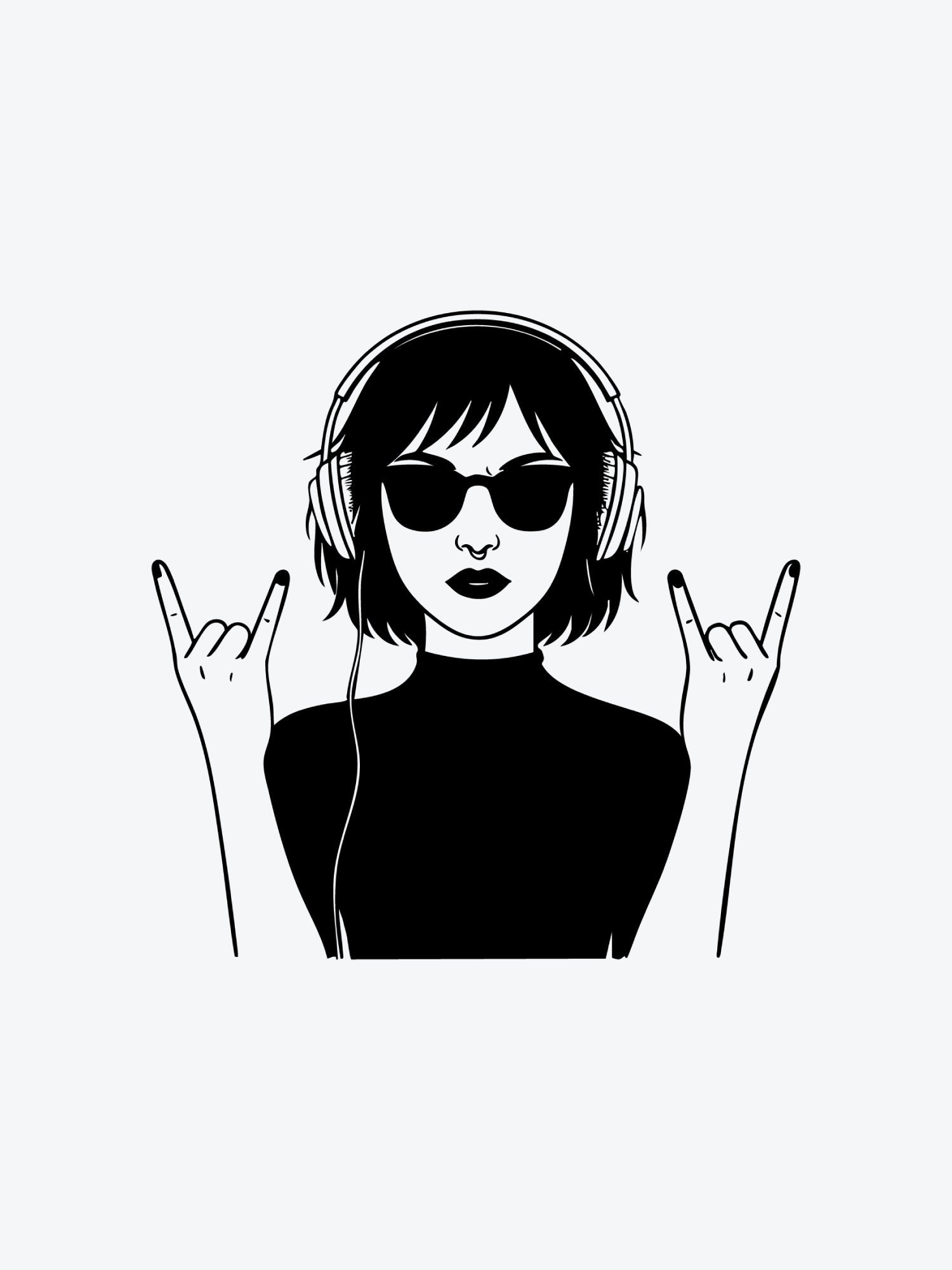 Rock It temporary tattoo