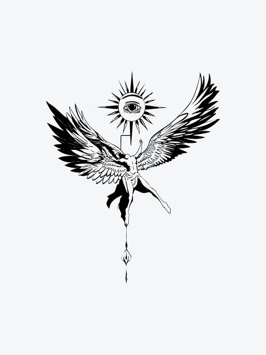 Ikarus temporary tattoo