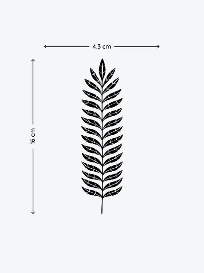 Big Leaf temporary tattoo