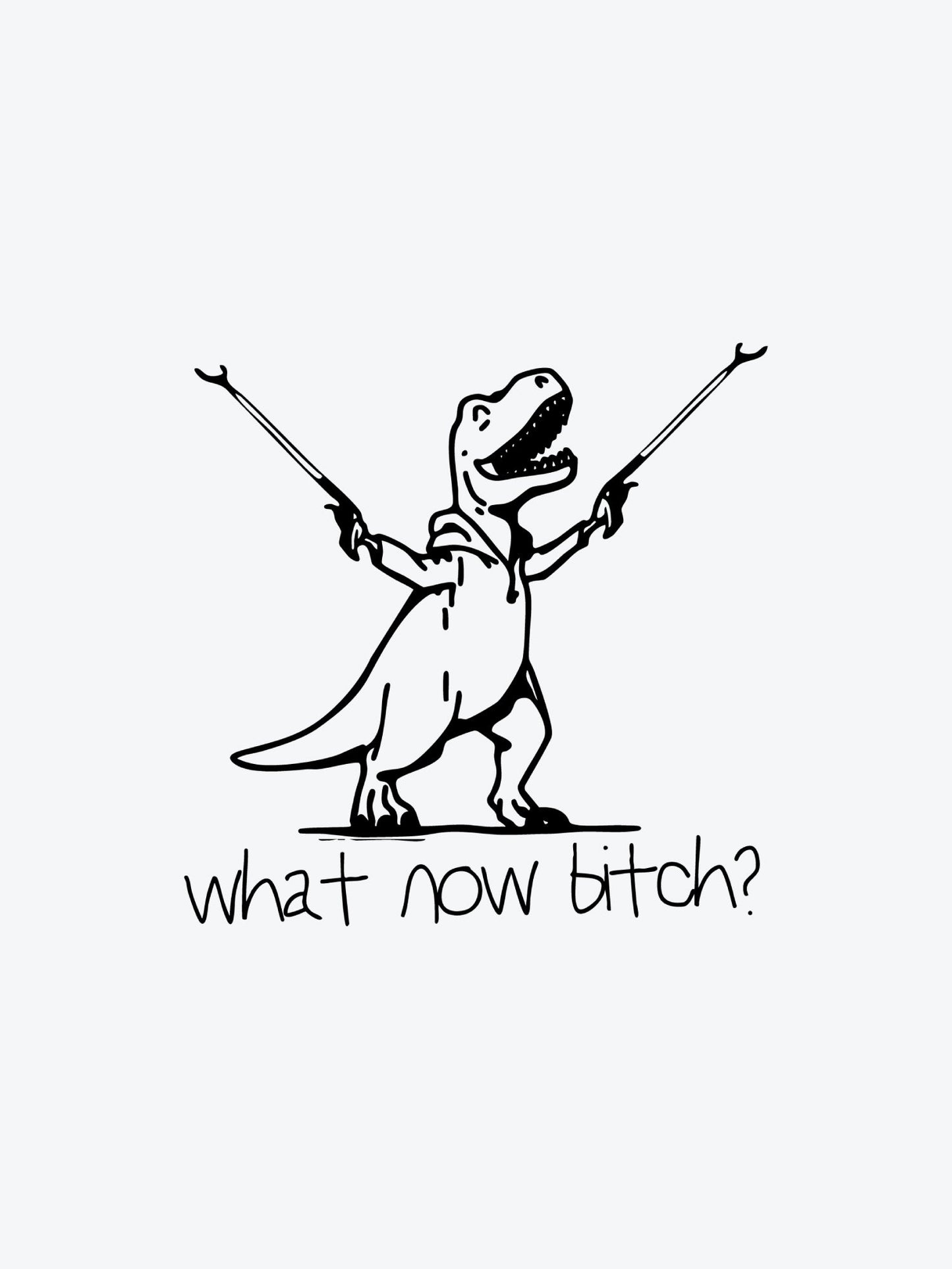 What Now Bitch temporary tattoo