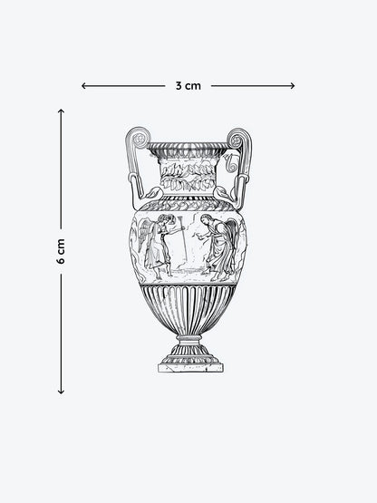 Ancient Vase temporary tattoo