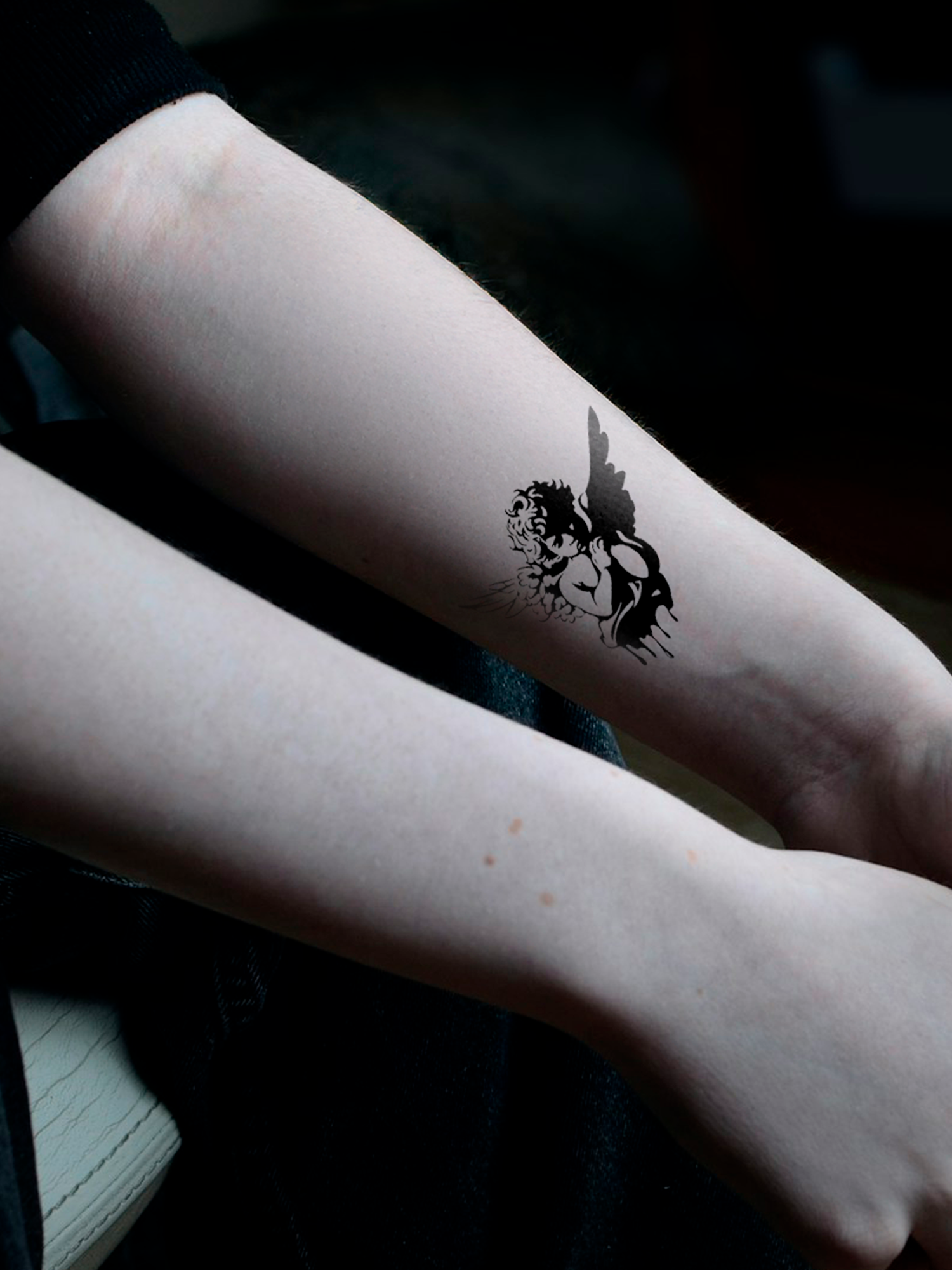 Angel Aesthetic temporary tattoo